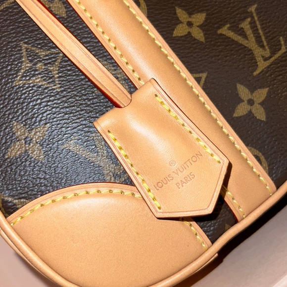 Louis Vuitton Ltd edition mini luggage monogram top handle shoulder brown purse - Picture 10 of 15